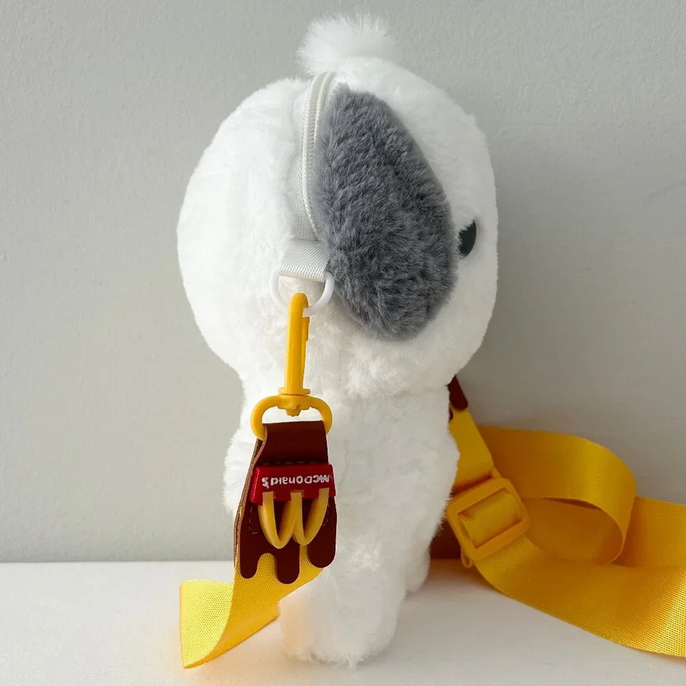 POCHACCO Burger Bag McDonalds Plush Crossbody Big Mac Adjust Remove Strap Purse - Picture 9 of 10